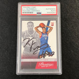 2014-15 Panini Prestige #187 KJ McDaniels Signed Card AUTO 10 PSA Slabbed RC 76ers