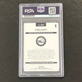 2016-17 NBA Hoops #299 Dario Saric Signed Card AUTO PSA Slabbed Philadelphia 76ers