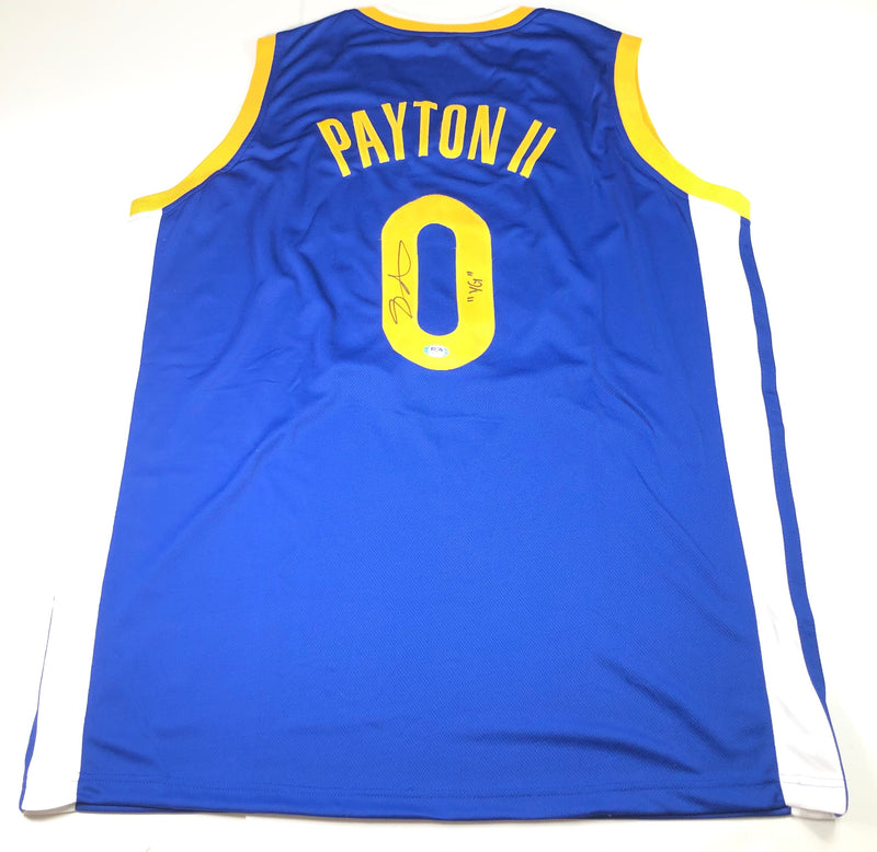 Gary Payton II Signed jersey PSA/DNA Golden State Warriors Autographed YG