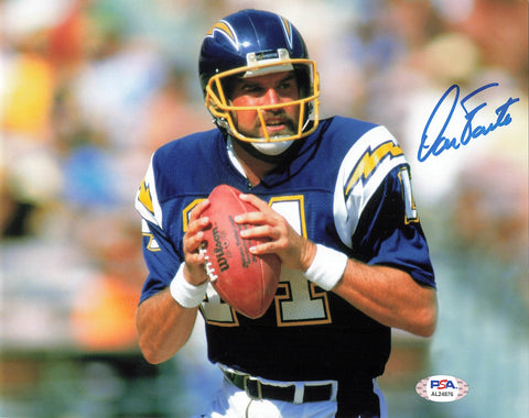 Dan Fouts signed 8x10 photo PSA/DNA San Diego Chargers Autographed