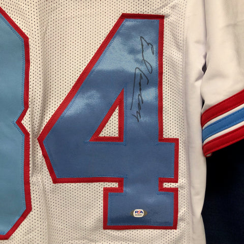 Earl Campbell Autographed Signed Framed Houston Oilers Jersey 