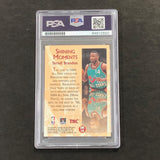 1996 Topps Shining Moments #14 Terrell Brandon Signed Card AUTO PSA/DNA Slabbed Cavaliers