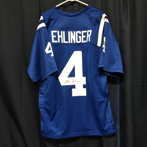 Sam Ehlinger signed jersey JSA Indianapolis Colts Autographed