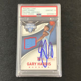 2014-15 Totally Certified Jerseys #93 Gary Harris Signed AUTO 10 PSA Slabbed RC Nuggets