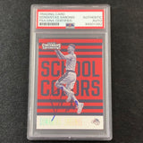 2016-17 Contenders Draft Picks School Colors #16 Domantas Sabonis Signed Card AUTO PSA Slabbed Pacers