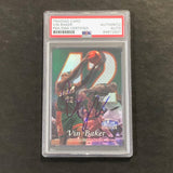 1998-99 Flair Showcase #2 Vin Baker Signed Card AUTO PSA/DNA Slabbed Sonics