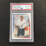 2005-06 Topps Total #403 Maurice Cheeks Signed Card AUTO 10 PSA Slabbed 76ers