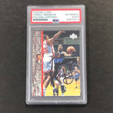 1997 Dan Patrick Upper Deck #335 Terrell Brandon Signed Card AUTO PSA/DNA Slabbed Cavaliers