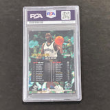 1998-99 Flair Showcase #3 Terrell Brandon Signed Card AUTO PSA/DNA Slabbed Timberwolves