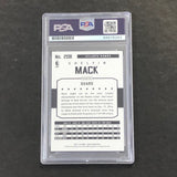 2015-16 NBA Hoops #208 Shelvin Mack Signed Card AUTO PSA Slabbed Hawks