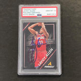 2013-14 Pinnacle #226 LAVOY ALLEN Signed Card AUTO 10 PSA Slabbed 76ers