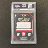 2013-14 Pinnacle #226 LAVOY ALLEN Signed Card AUTO 10 PSA Slabbed 76ers