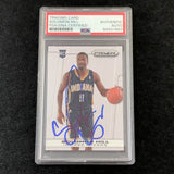 2013-14 Panini Prizm #277 Solomon Hill Signed Card AUTO PSA Slabbed RC Pacers