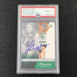 2014-15 Panini Prestige #55 Kelly Olynyk Signed Rookie Card AUTO 10 PSA Slabbed Celtics