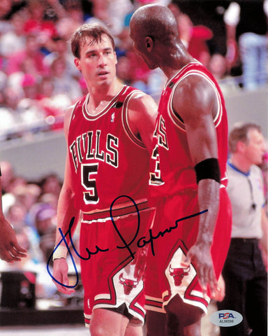 John Paxson signed 8x10 photo PSA/DNA Chicago Bulls Autographed