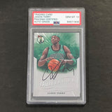 2012-13 Panini Brilliance #12 Jason Terry Signed Card AUTO 10 PSA Slabbed Celtics