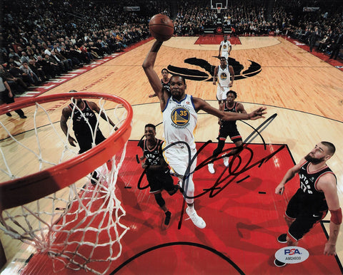 Kevin Durant signed 8x10 photo PSA/DNA Golden State Warriors Autographed