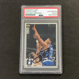 1994-95 Upper Deck Collector's Choice #28 Stacey King Signed Card AUTO PSA Slabbed Timberwolves