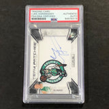 2010-11 Panini Team Patches Rookies and Stars #132 Luke Harangody Signed Card AUTO PSA Slabbed Celtics