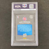 2017-18 Donruss Rated Rookie #189 Luke Kennard Signed Rookie Card AUTO PSA Slabbed RC Pistons