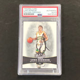 2003-04 Triple-Threads #66 Luke Ridnour Signed Card AUTO PSA Slabbed Sonics