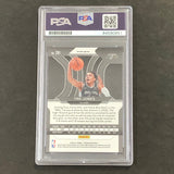 2020-21 Panini Prizm Green #291 Tre Jones Signed Card AUTO PSA/DNA Slabbed RC Spurs