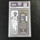 2017-18 Contenders Playoff Ticket #72 Mike Conley signed Card Auto 10 PSA Slabbed Grizzlies