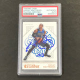 2015-16 Panini Excalibur #131 Wesley Matthews Signed Card AUTO PSA Slabbed Mavericks