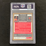 2005-06 Bowman Draft Picks and Prospects #77 Michael Sweetney Signed Card AUTO PSA Slabbed Knicks