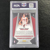 2017-18 Panini Prizm #53 Goran Dragic Signed Card AUTO PSA/DNA Slabbed Heat