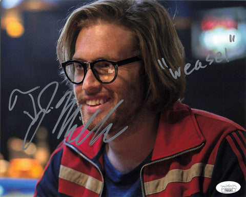 TJ Miller signed 8x10 photo JSA Silicon Valley Autographed Deadpool
