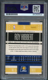 2010-11 Classics Basketball #74 Roy Hibbert Signed Card AUTO PSA Slabbed Pacers