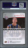 2008-09 Upper Deck #236 Ryan Anderson Signed Card AUTO PSA Slabbed Rookie RC