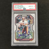 2020 Panini Prizm #185 Joe Theismann Signed Card AUTO 10 PSA slabbed Washington