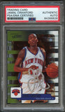 2008-09 Upper Deck Victory #39 Jamal Crawford Signed Card AUTO PSA Slabbed Knicks