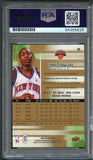 2008-09 Upper Deck Victory #39 Jamal Crawford Signed Card AUTO PSA Slabbed Knicks