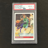 2005-06 Topps Bazooka #97 Devin Harris Signed Card AUTO PSA Slabbed RC Mavericks