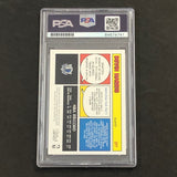 2005-06 Topps Bazooka #97 Devin Harris Signed Card AUTO PSA Slabbed RC Mavericks