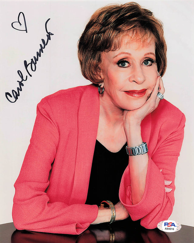 Carol Burnett signed 8x10 photo PSA/DNA Autographed