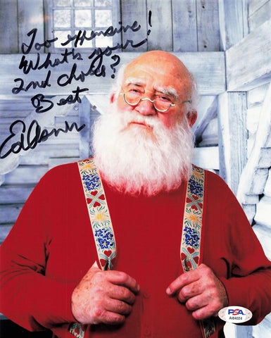 ED ASNER signed 8x10 photo PSA/DNA Autographed