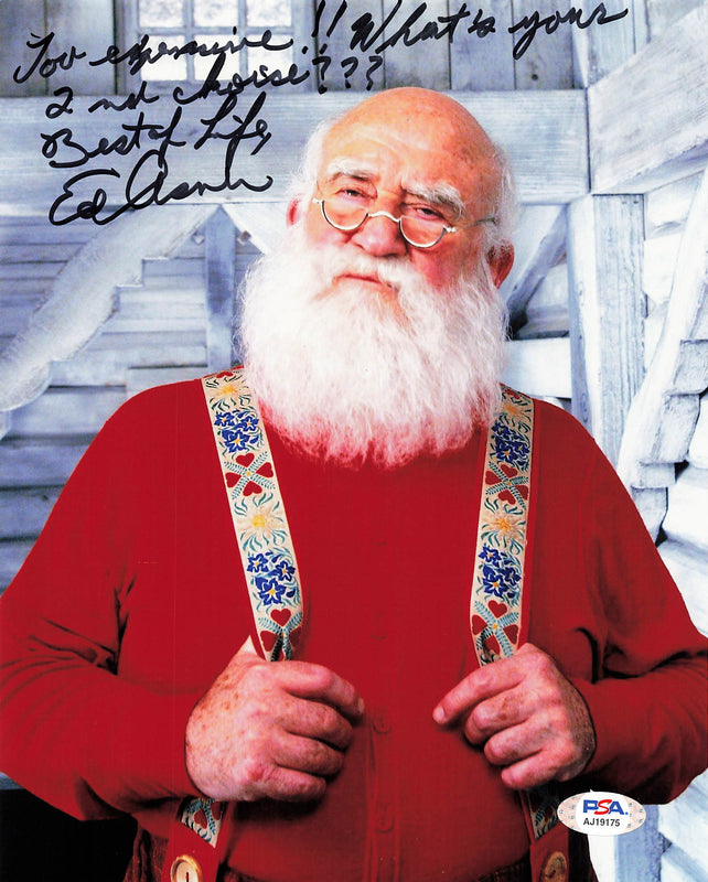 ED ASNER signed 8x10 photo PSA/DNA Autographed