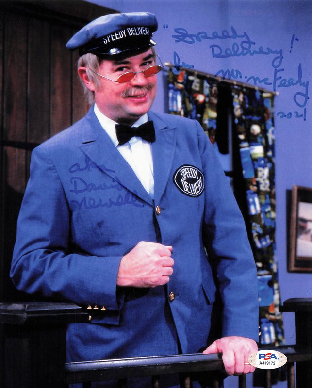 David Newell signed 8x10 photo PSA/DNA Autographed