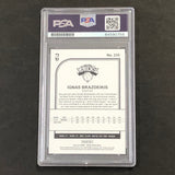 2019-20 NBA Hoops #235 Ignas Brazdeikis Signed AUTO PSA Slabbed RC Knicks