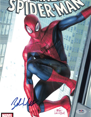 ZEB WELLS signed 8x10 photo PSA/DNA Spiderman Autographed