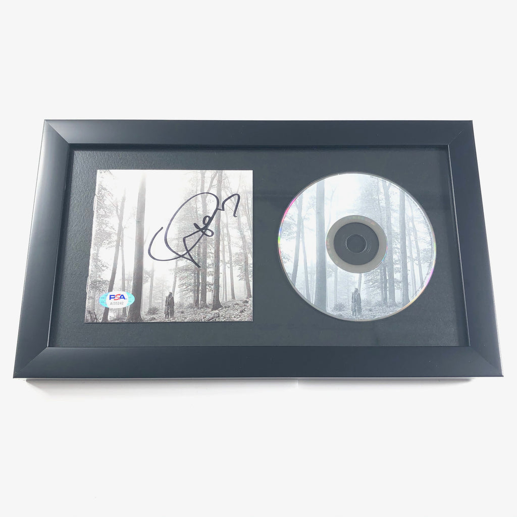 Taylor Swift Signed CD Cover Framed PSA/DNA Folklore – Golden State  Memorabilia