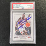 2012-13 Panini Prizm #286 Will Barton Signed Card AUTO PSA Slabbed Blazers