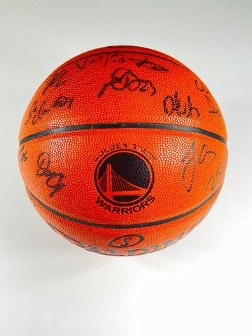 2016-17 Golden State Warriors Team signed Basketball PSA/DNA Warriors autographed