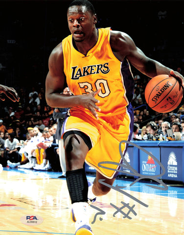 Julius Randle signed 8x10 photo PSA/DNA Los Angeles Lakers Autographed