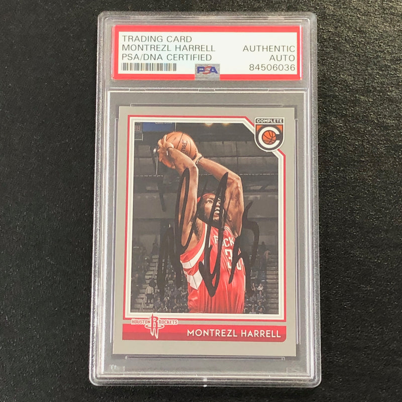 2016-17 Panini Complete #301 Montrezl Harrell Signed Card AUTO PSA Slabbed Rockets