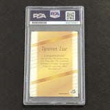 1998 Press Pass Authentics Tyronn Lue Signed Card AUTO 10 PSA Slabbed